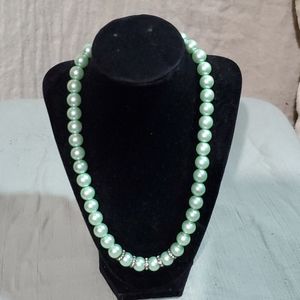 Faux Pearl Necklace